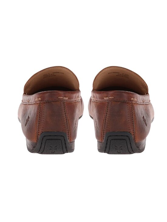 Frye Lewis Venetian Loafer in Cognac Oiled Vintage Men\'s 8.5 main image 7